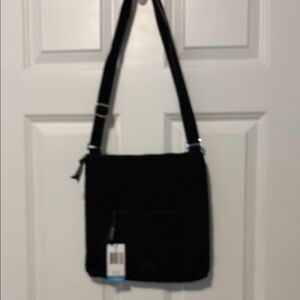 Vera Bradley Black Quilted Crossbody Bag